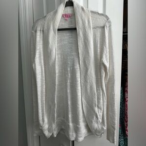 Lilly Pulitzer 🤍 white cardigan